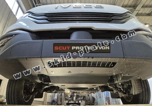Steel skid plate for Iveco Daily 4