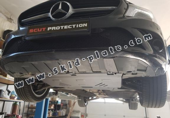 Steel skid plate for Mercedes GLA X156