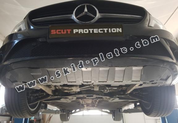 Steel skid plate for Mercedes GLA X156