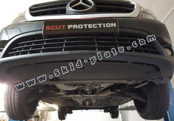 Steel skid plate for Renault Kangoo