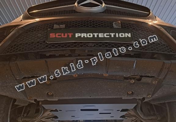 Steel skid plate for Mercedes ML W166