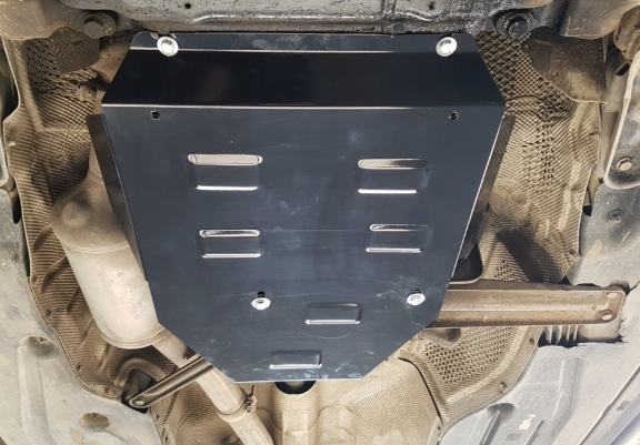 Steel skid plate for Mercedes ML W164