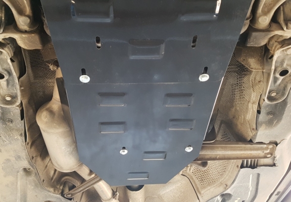 Steel skid plate for Mercedes ML W164