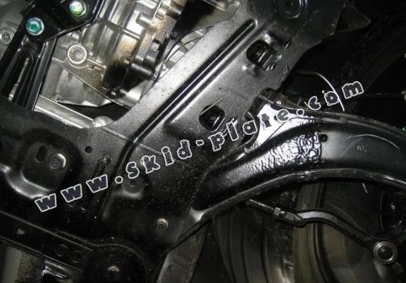 Steel skid plate for Nissan Qashqai J10