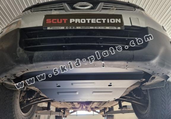 Steel skid plate for Nissan Qashqai J10