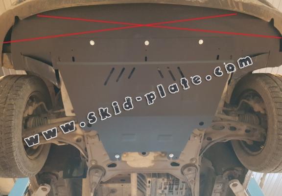 Steel skid plate for Nissan Primastar