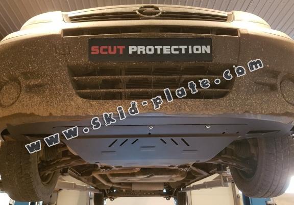 Steel skid plate for Nissan Primastar