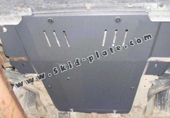 Steel skid plate for Renault Scenic