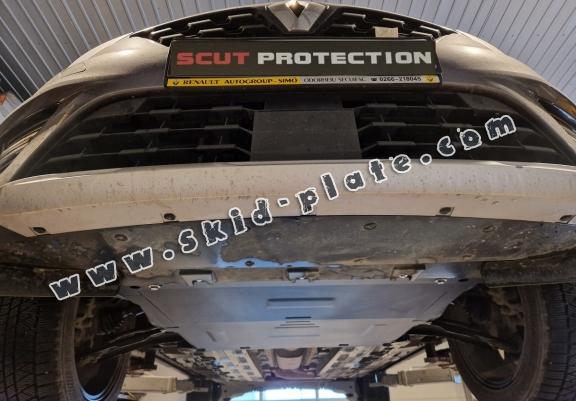 Steel skid plate for the protection of the engine and the gearbox for Mitsubishi ASX