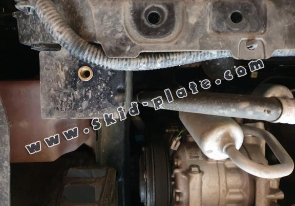 Steel skid plate for SsangYong Korando