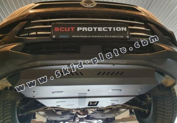 Steel skid plate for SsangYong Korando