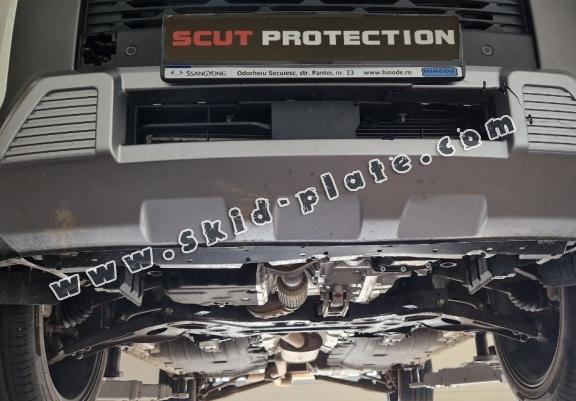 Steel skid plate for Ssangyong Torres