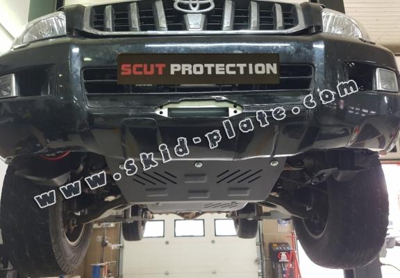 Steel skid plate for Toyota Land Cruiser J120