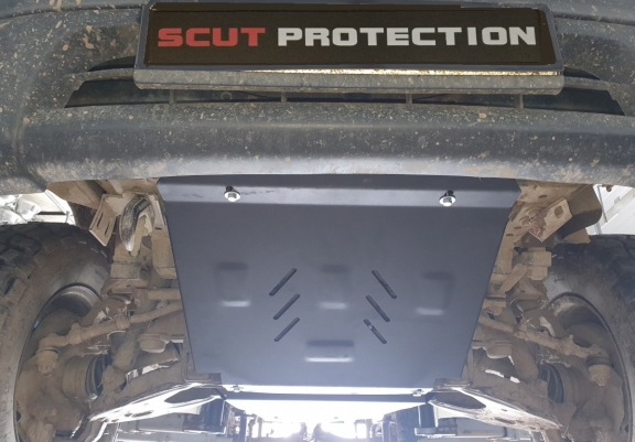 Steel skid plate for Toyota Hilux