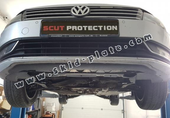 Steel skid plate for VW Passat CC