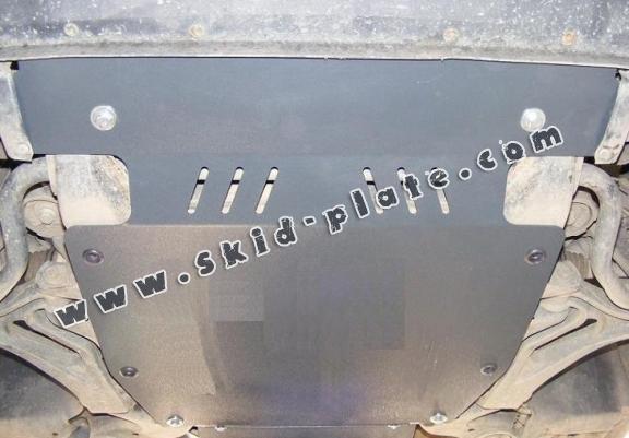 Steel skid plate for Porsche Cayenne