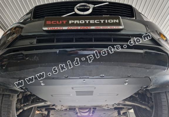 Steel skid plate for Volvo C40