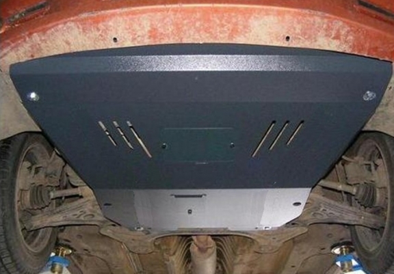 Steel skid plate for Chevrolet Kalos