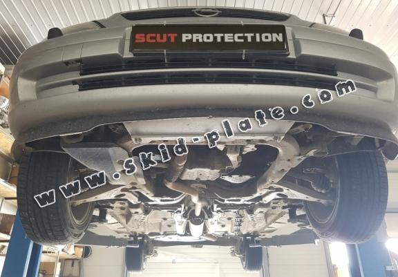 Steel skid plate for Opel Astra G