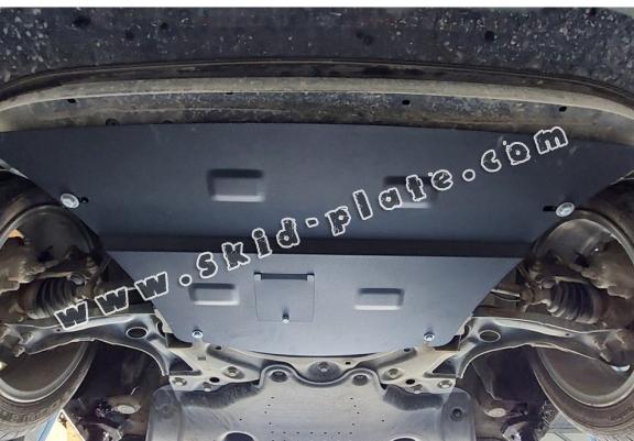 Steel skid plate for the protection of the engine and the gearbox for VW Up
