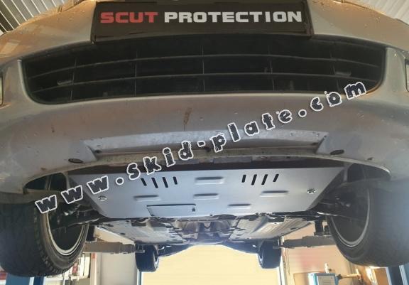 Steel skid plate for Volkswagen Caddy