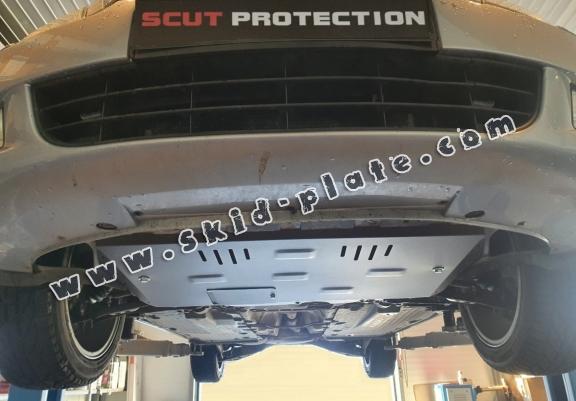 Steel skid plate for Skoda Octavia 2