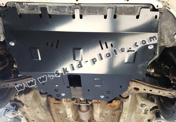 Steel skid plate for VW Polo