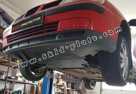 Steel skid plate for Seat Inca