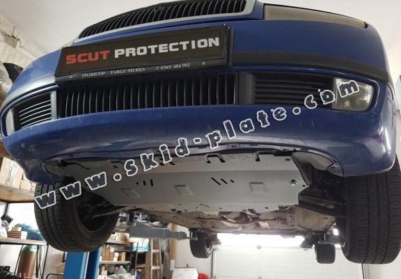 Steel skid plate for Audi A2