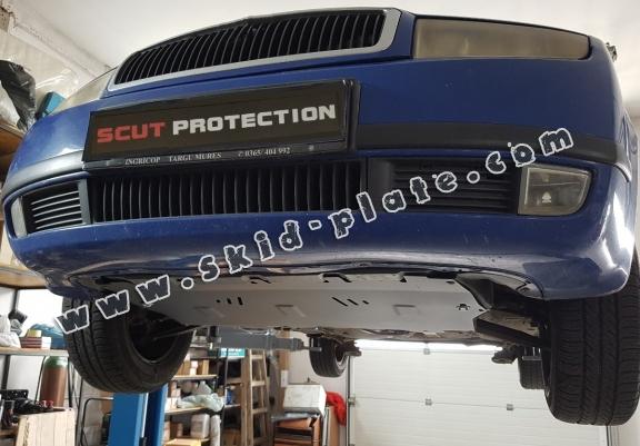 Steel skid plate for Audi A2