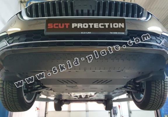 Steel skid plate for Skoda Octavia 4