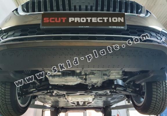 Steel skid plate for Skoda Octavia 4