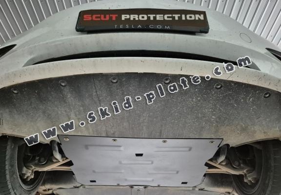 Front electric motor skid plate for Tesla Model 3 AWD