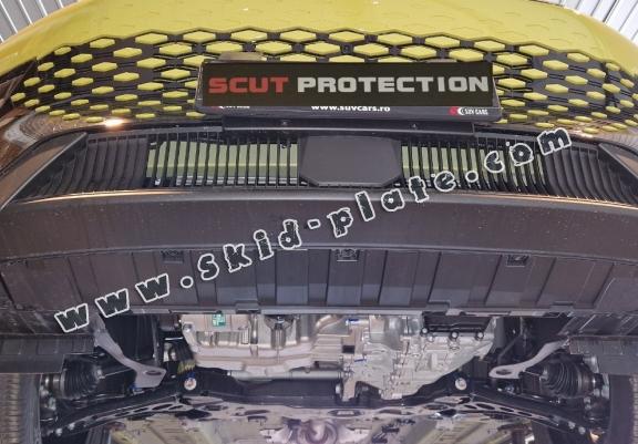 Aluminum skid plate for BAIC Beijing X75