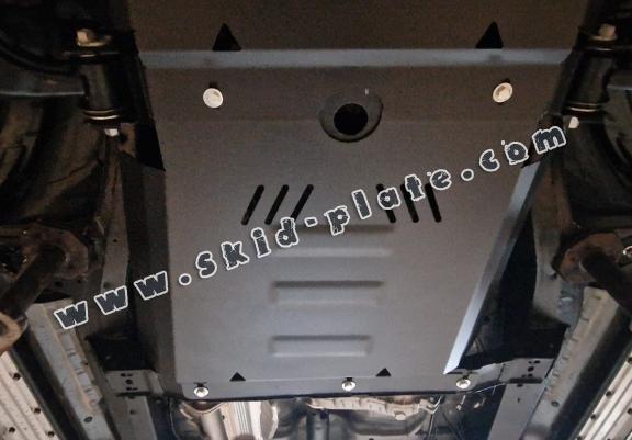 Steel gearbox skid plate for Evo Cross 4