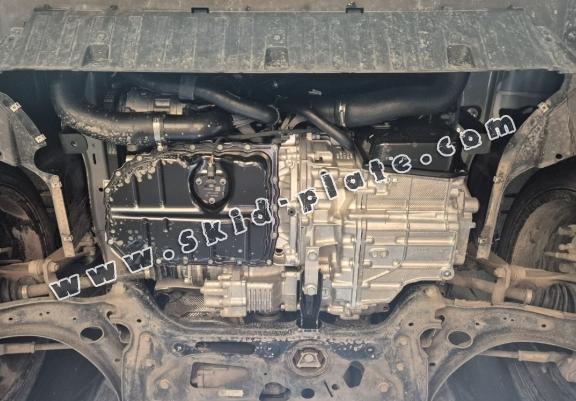 Aluminum skid plate for VW Tiguan