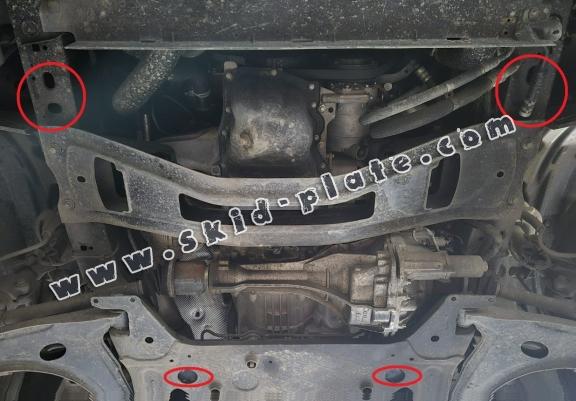 Steel skid plate for Ford Transit - 4x4