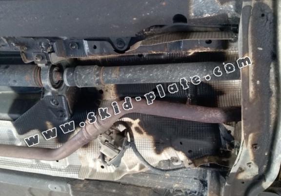 Steel DPF skid plate  for Dacia Duster