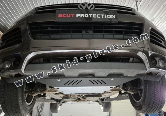 Steel skid plate for VW Touareg 7P