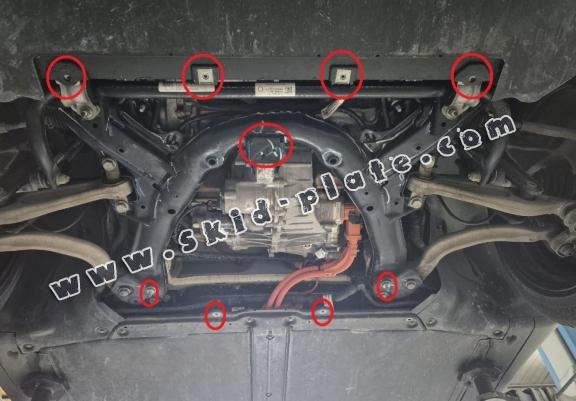 Front electric aluminum motor plate for Tesla model Y