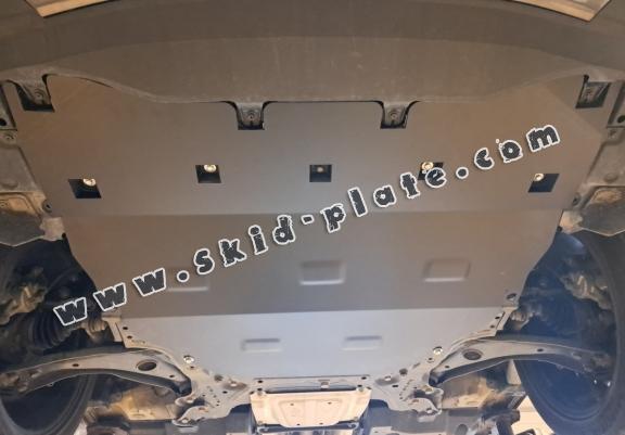 Aluminum skid plate for Toyota Yaris