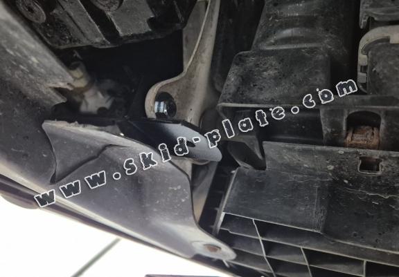 Steel skid plate for Peugeot 208