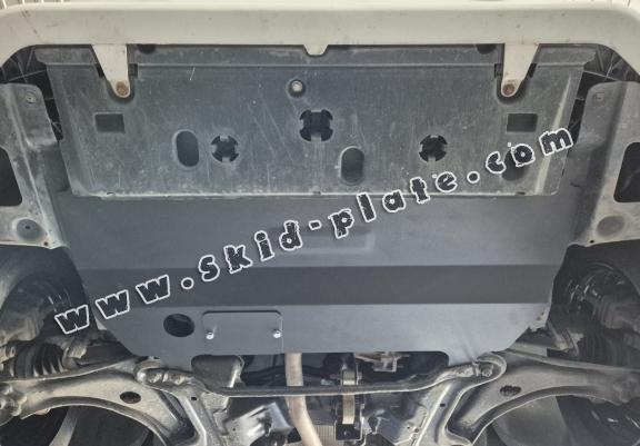 Steel skid plate for Peugeot 208