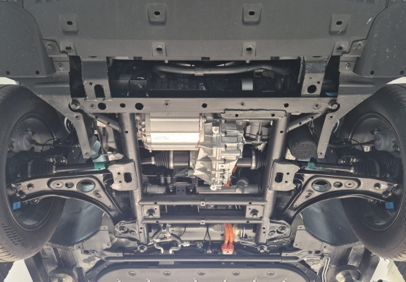 Steel skid plate for BYD Atto 2