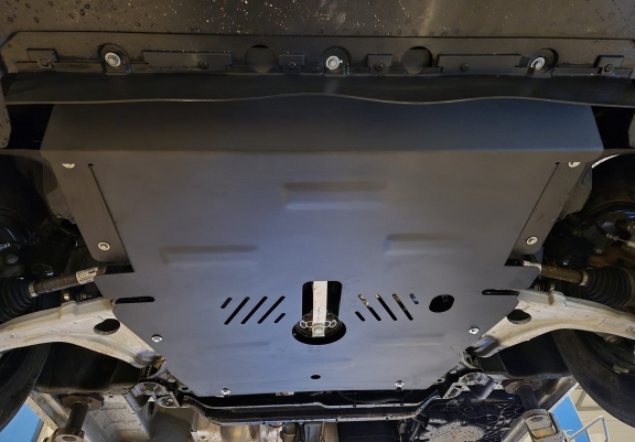 Aluminium skid plate for Renault Master